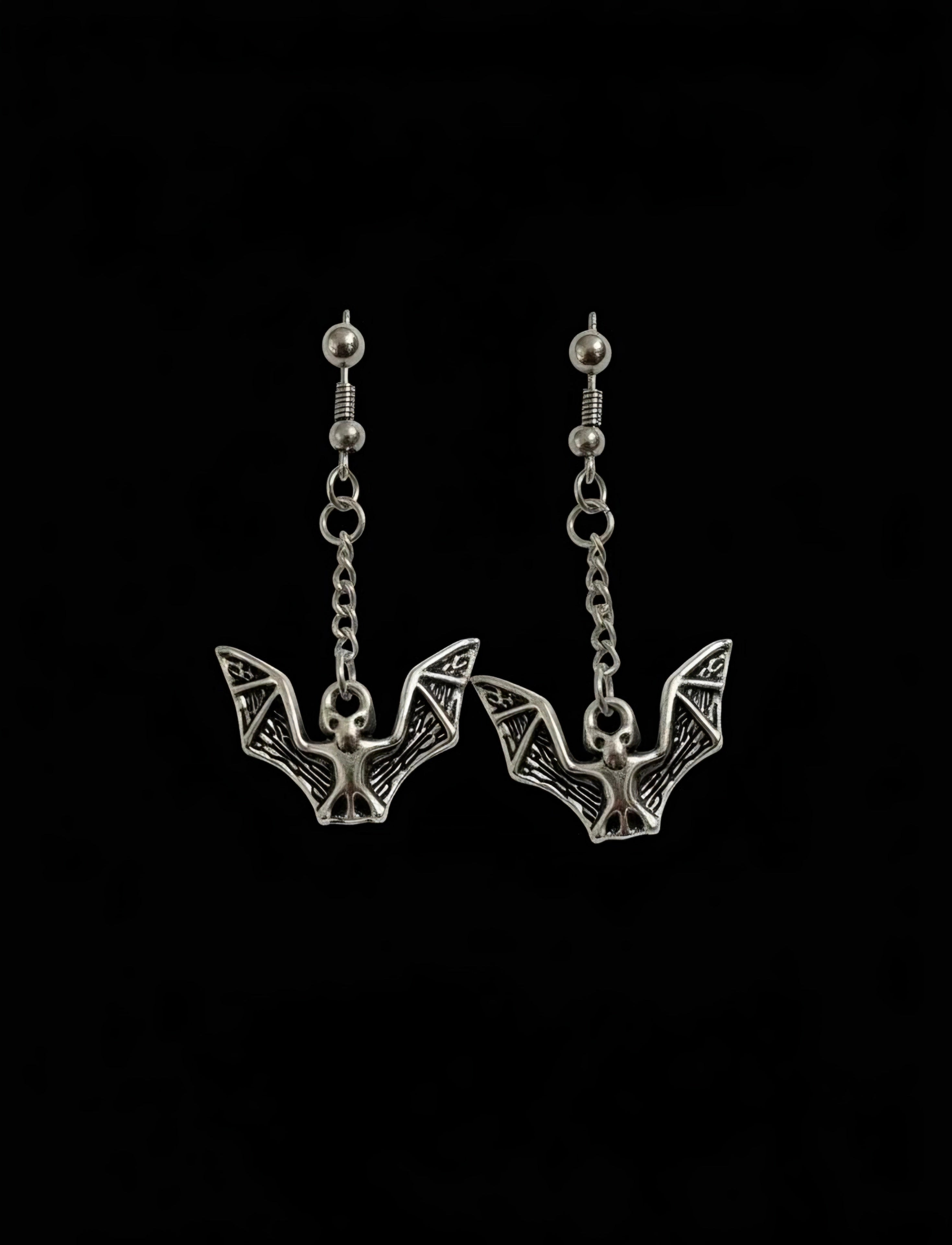 Bat Dangle Earrings