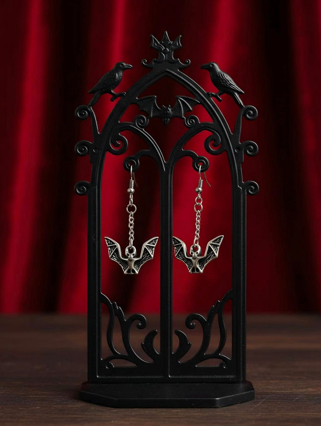 Bat Dangle Earrings