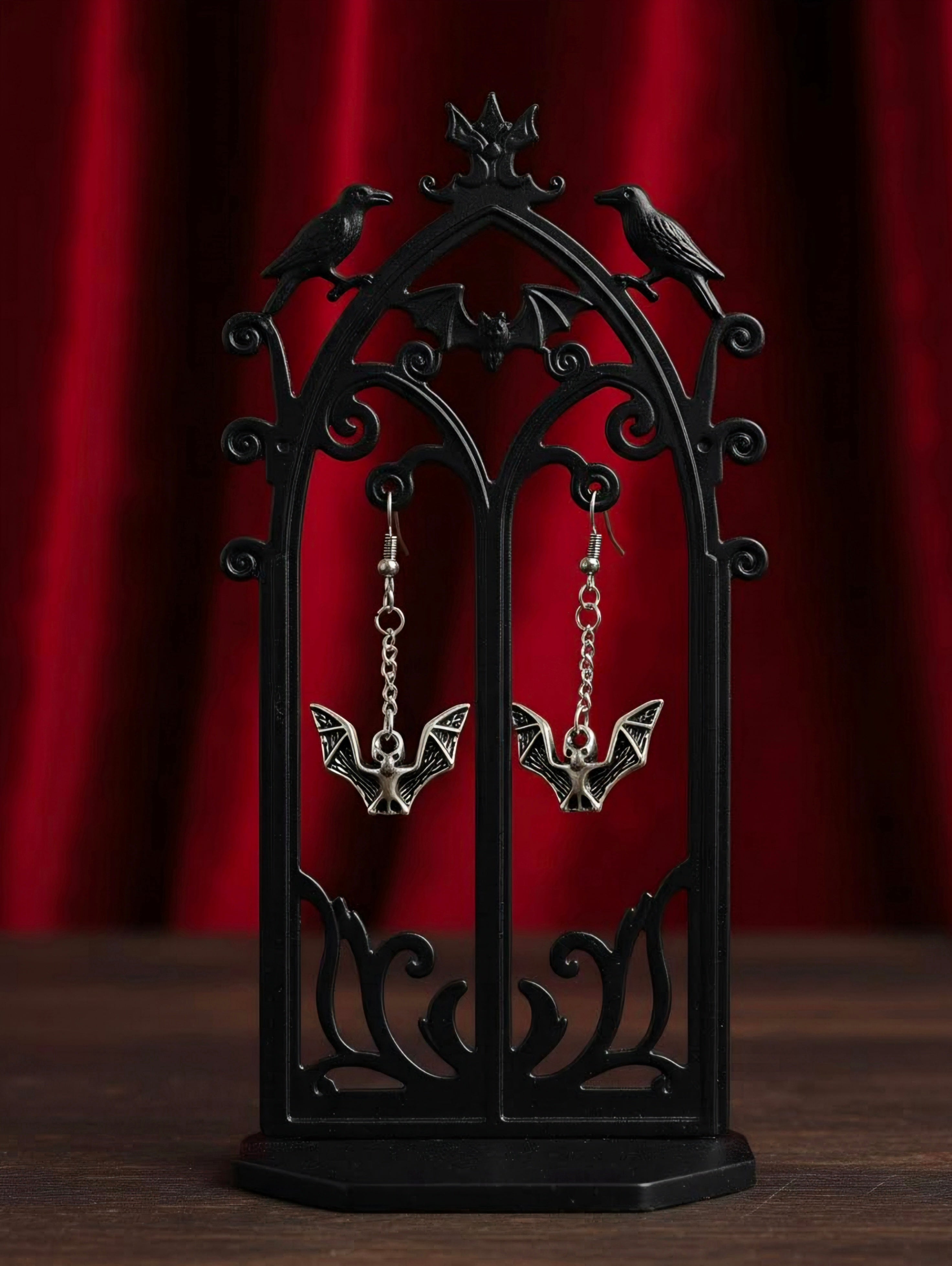 Bat Dangle Earrings