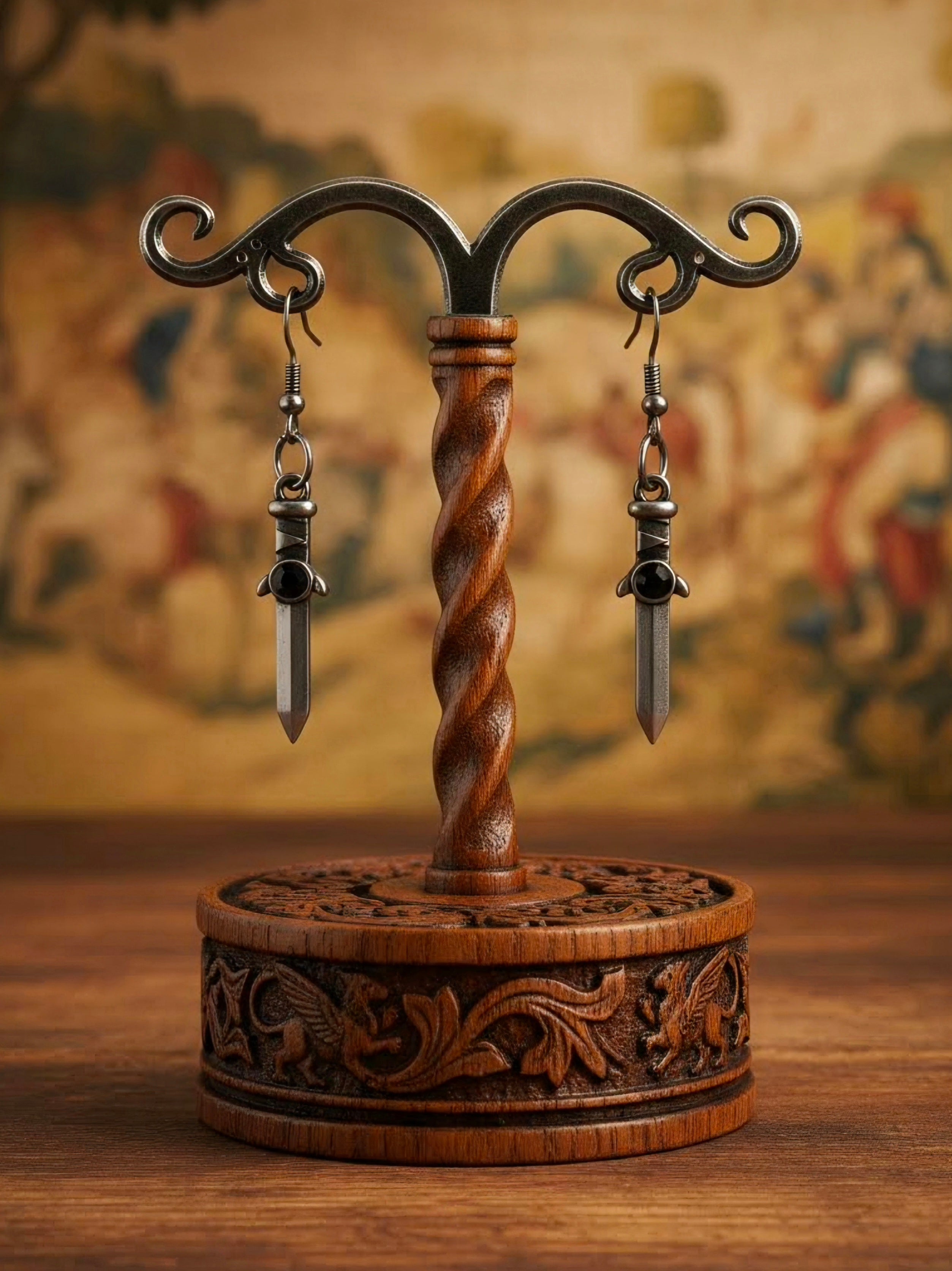 Dagger Drop Earrings