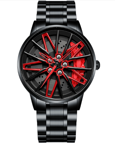 360° Rotating Wheel Watch