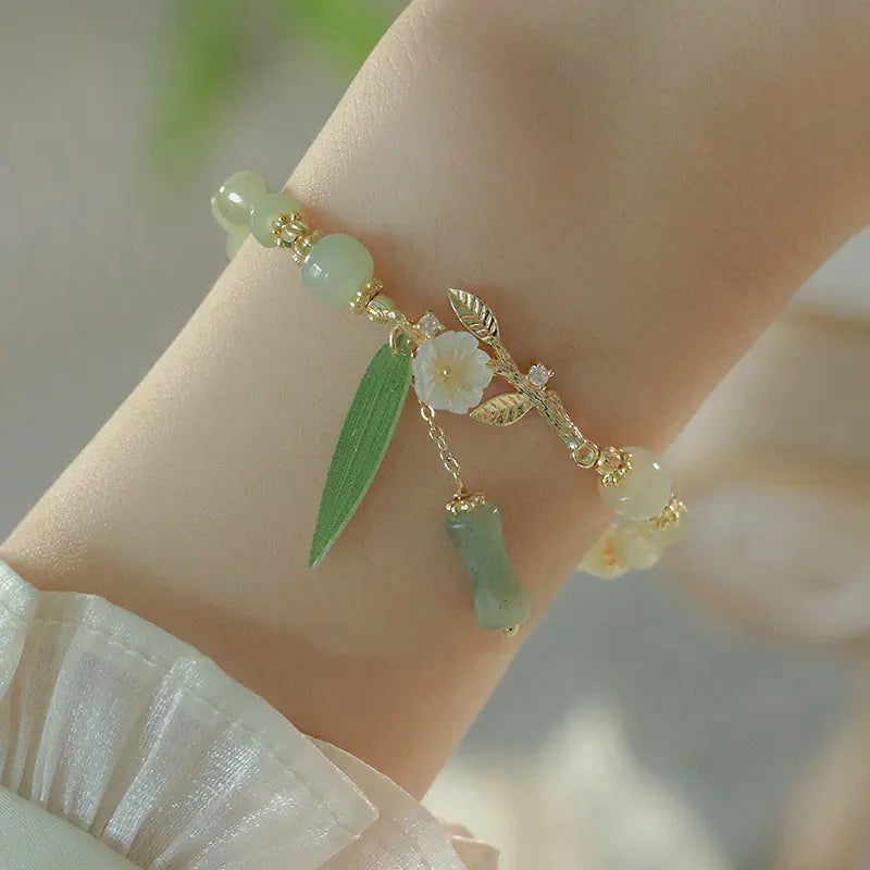 Bamboo Jade Bracelet