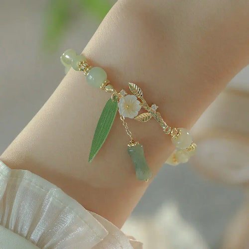Bamboo Jade Bracelet
