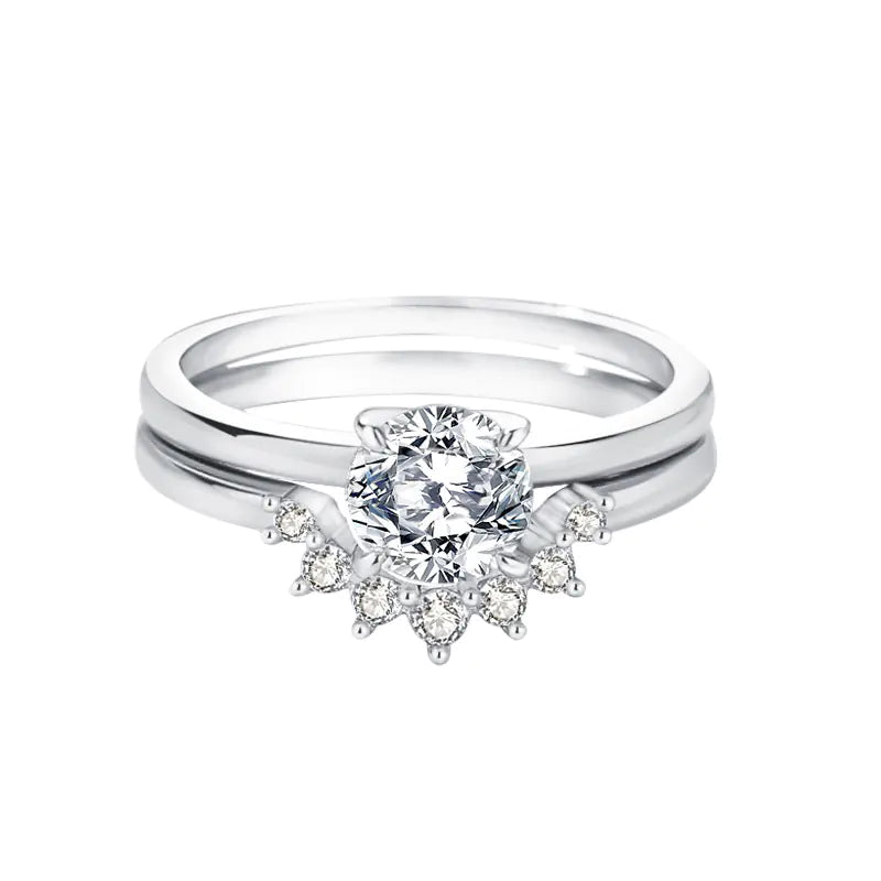Retro Moissanite Ring