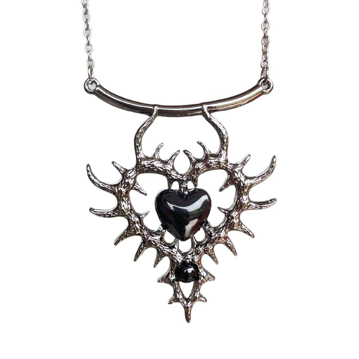 Thorn Heart Pendant Necklace