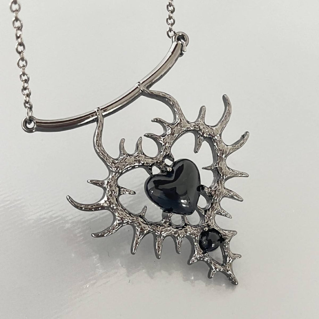 Thorn Heart Pendant Necklace