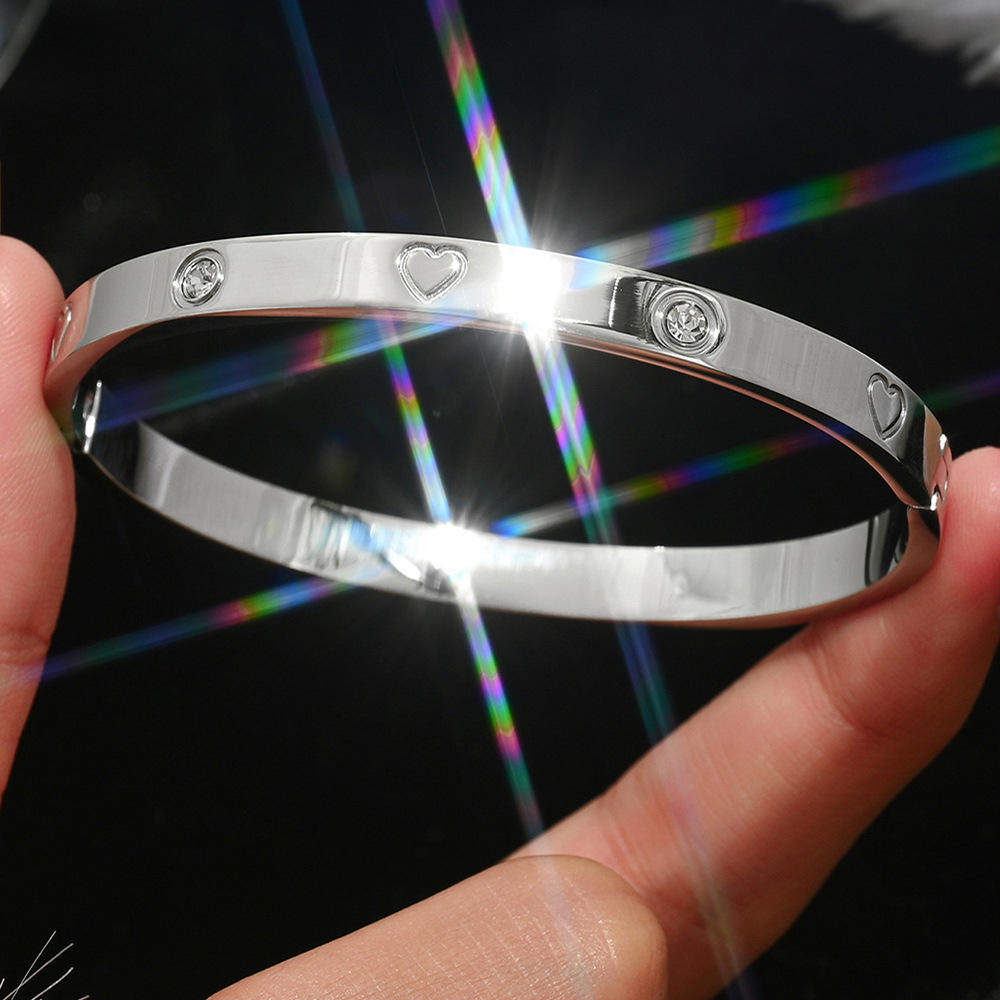 Chunky Silver Bangles