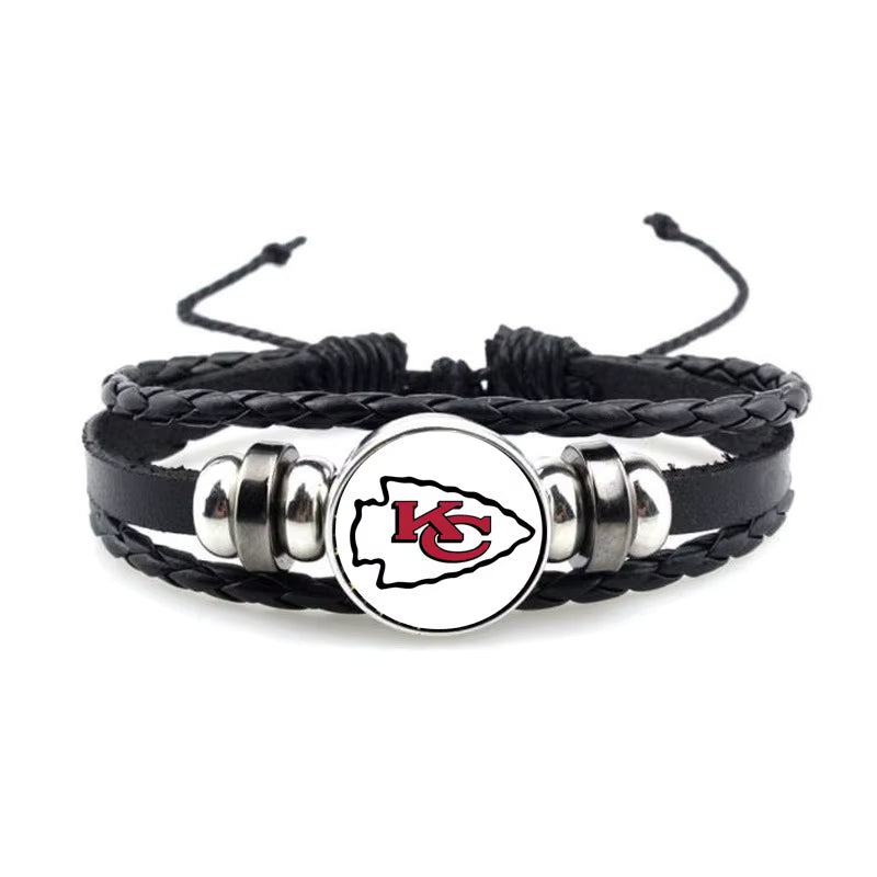 NFL Leather Bracelets