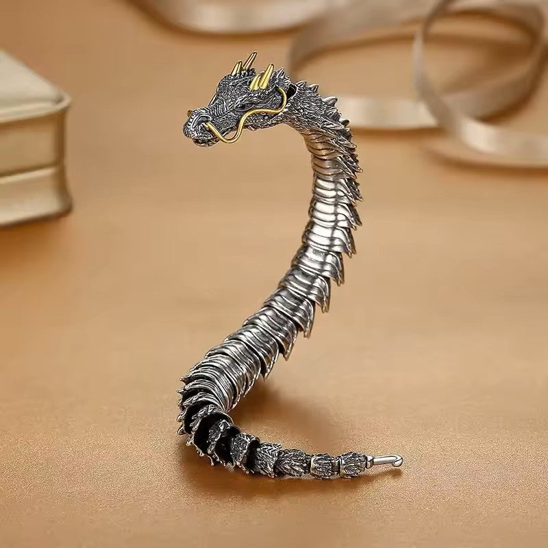 Dragon with Flame Bracelet