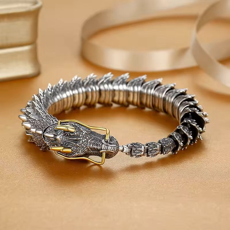 Dragon with Flame Bracelet