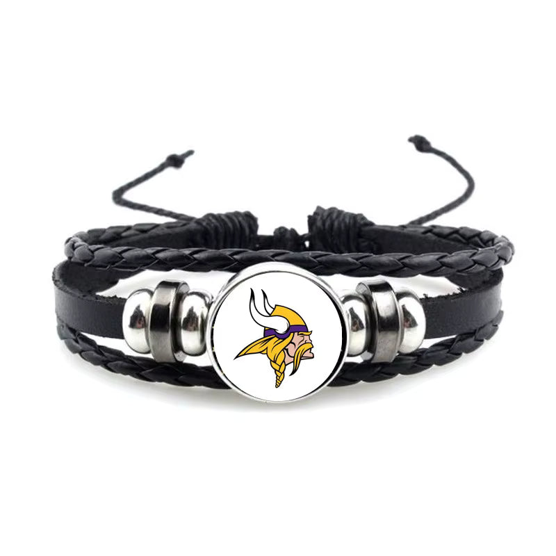 NFL Leather Bracelets