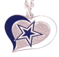 NFL Women's Heart Pendant Necklace