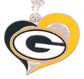 NFL Women's Heart Pendant Necklace