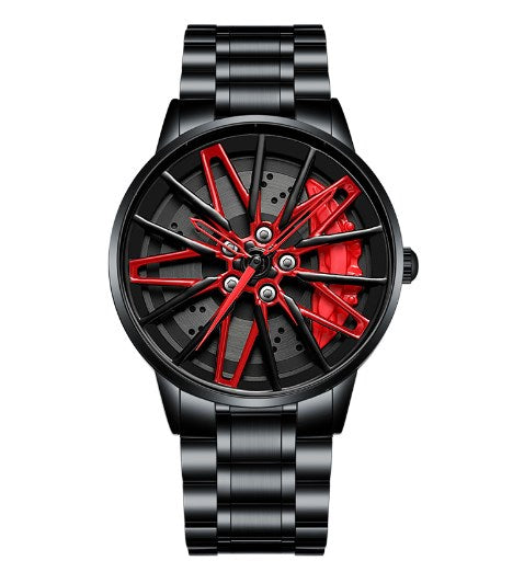 360° Rotating Wheel Watch