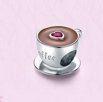 Coffee Cup Charm