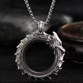 Circle Dragon Pendant Chain