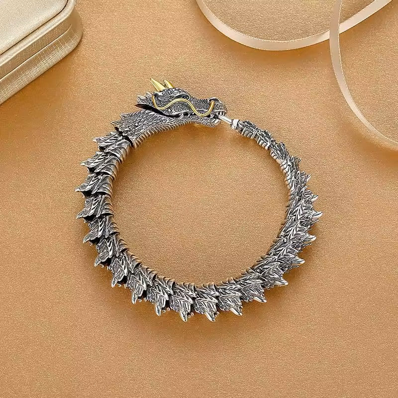 Dragon with Flame Bracelet