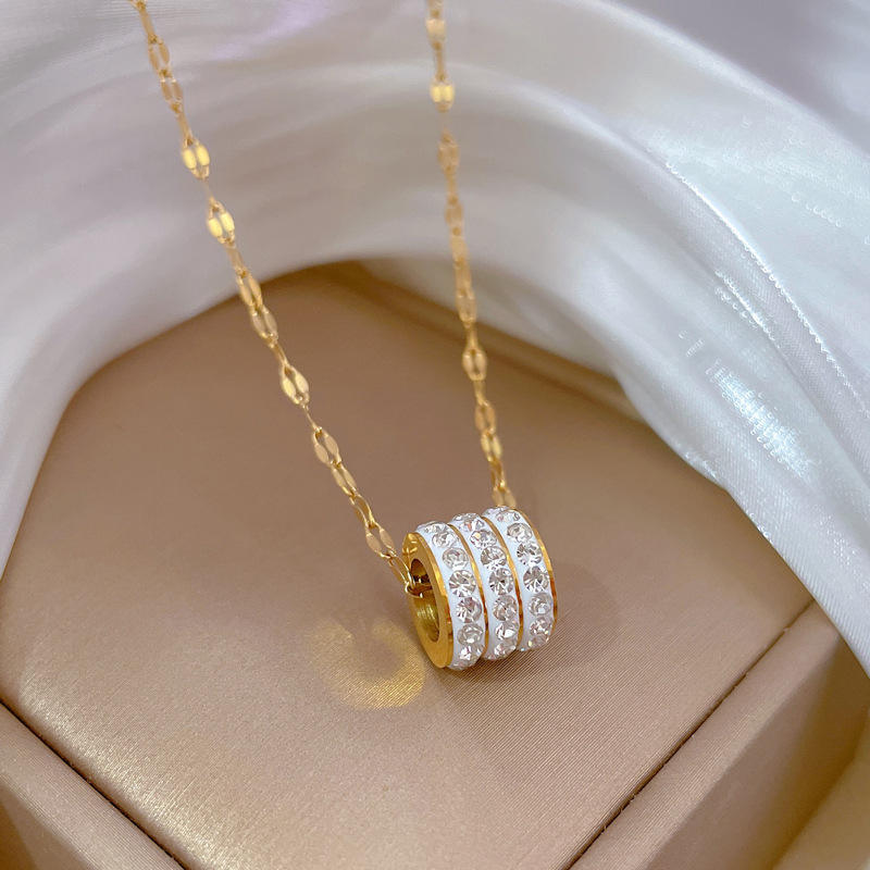 Roman Numerals Pendant Necklace