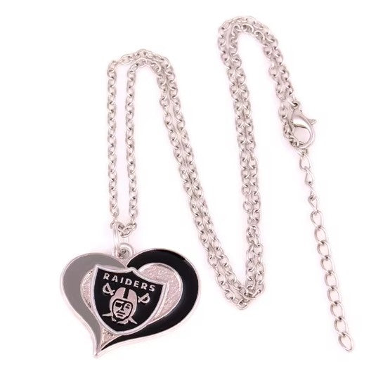 NFL Women's Heart Pendant Necklace