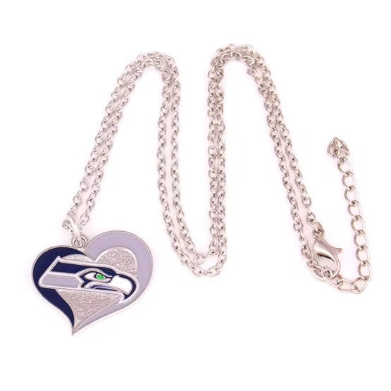 NFL Women's Heart Pendant Necklace