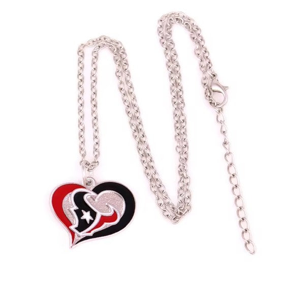 NFL Women's Heart Pendant Necklace