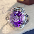 Amethyst Fashion Ring