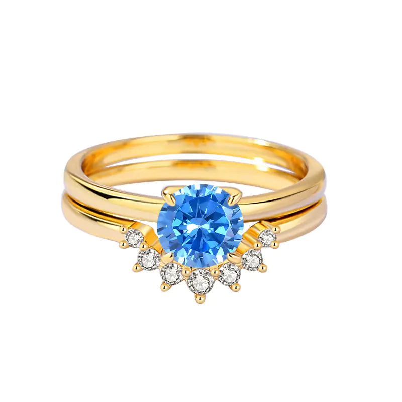 Retro Moissanite Ring